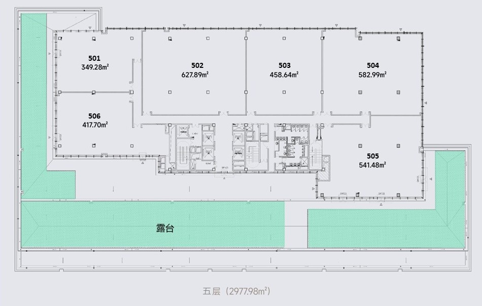 五层平面图